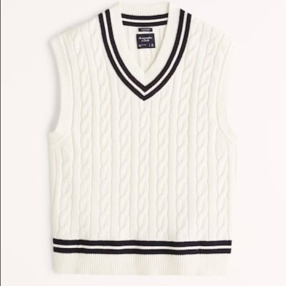 Abercrombie Oversized Knit Vest